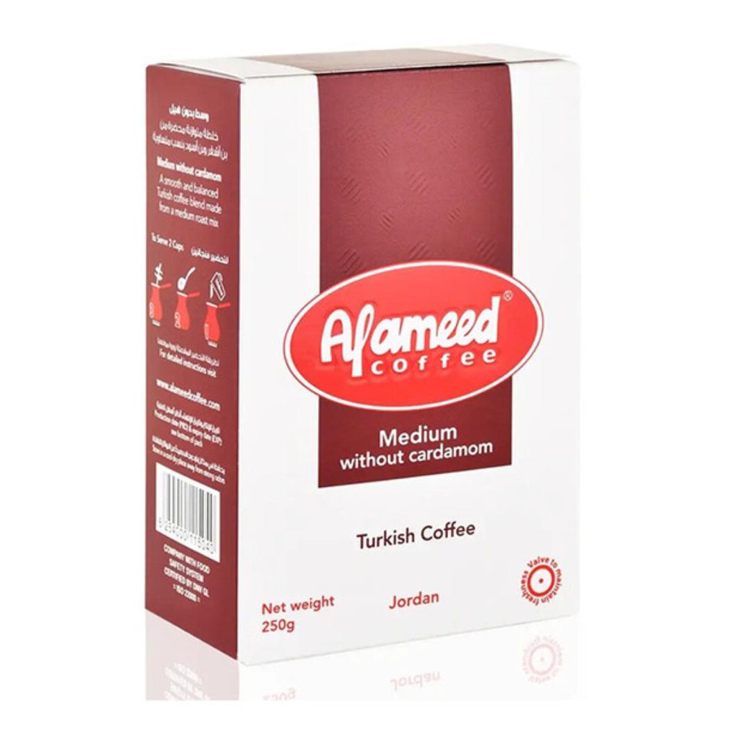 Al Ameed Coffee Medium without Cardamom 250g